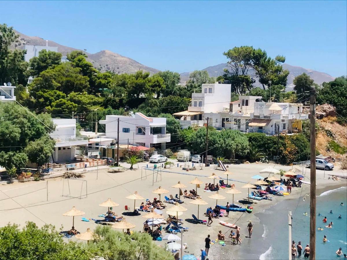 Beach Front Condo South Crete Kali Limenes Exteriör bild